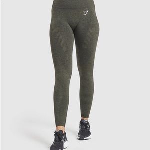 Gymshark vital seamless 1.0 dark green marl